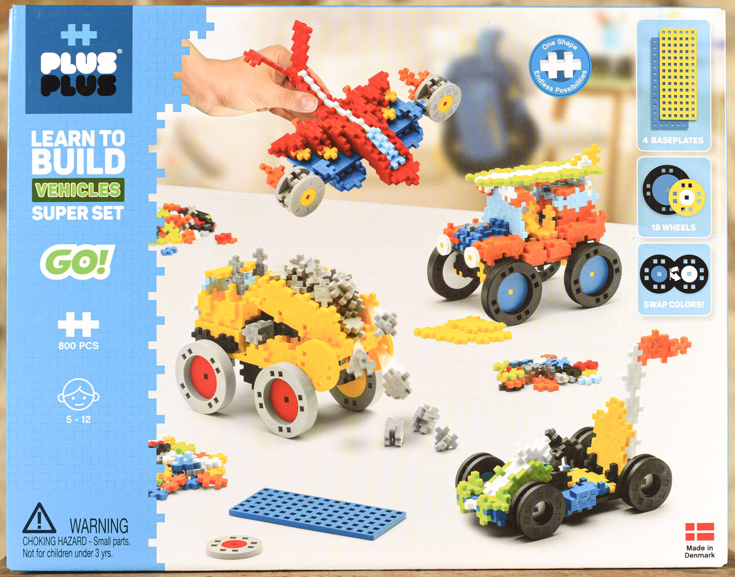  Plus-Plus - Learn To Build Vehicles Super Set