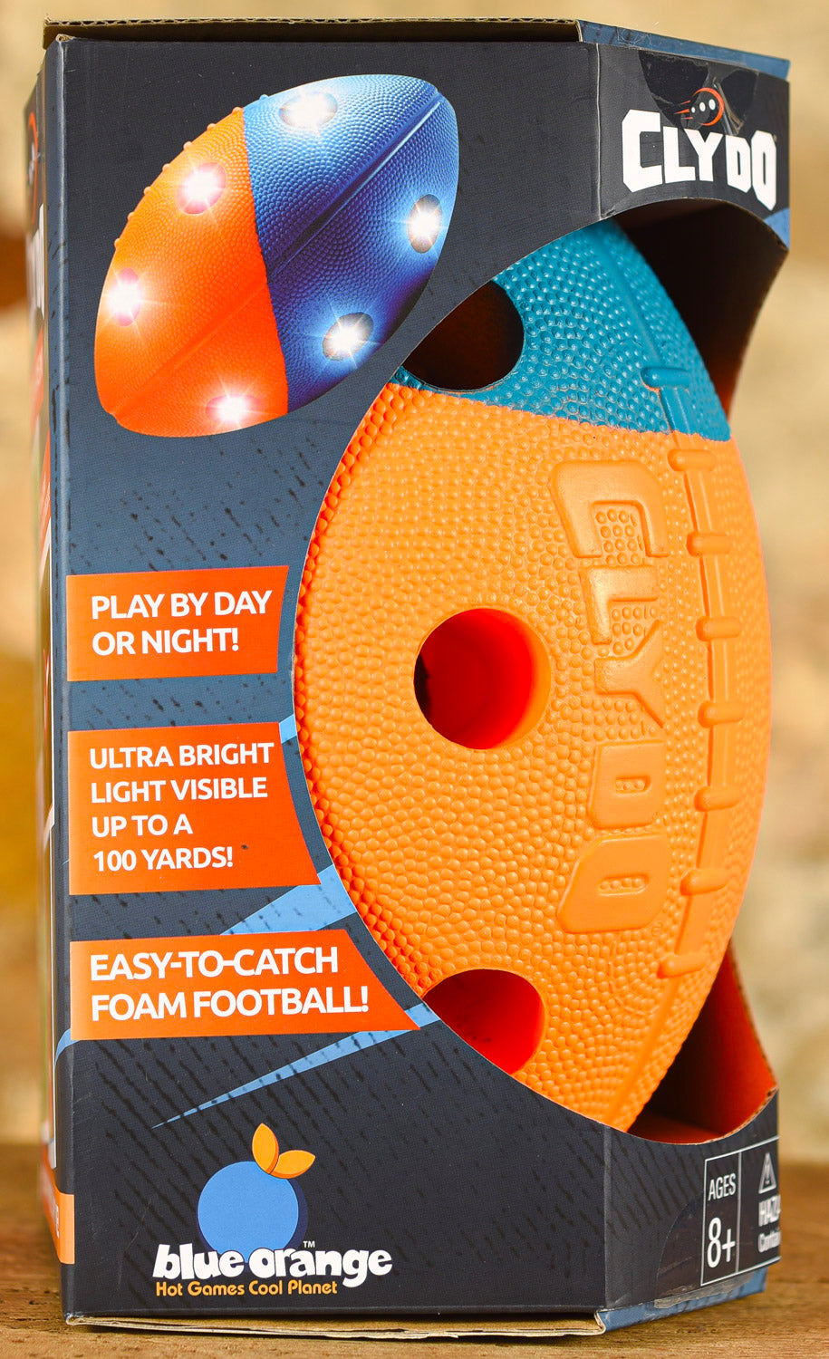  Blue Orange - Clydo Light Up Football