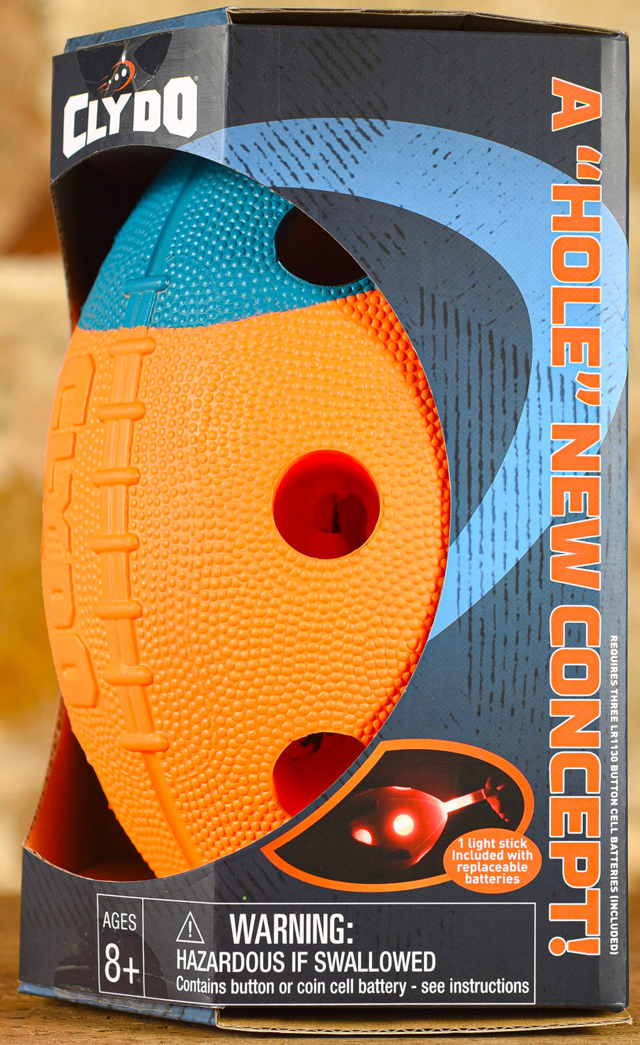  Blue Orange - Clydo Light Up Football
