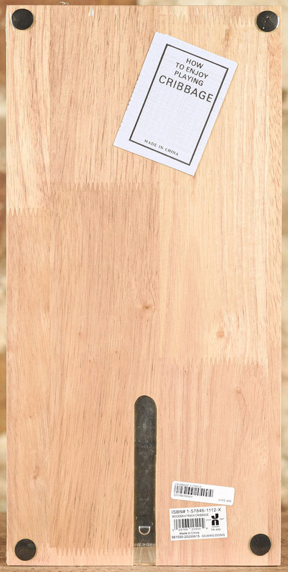  Cribbage - Wooden 4 Track Board