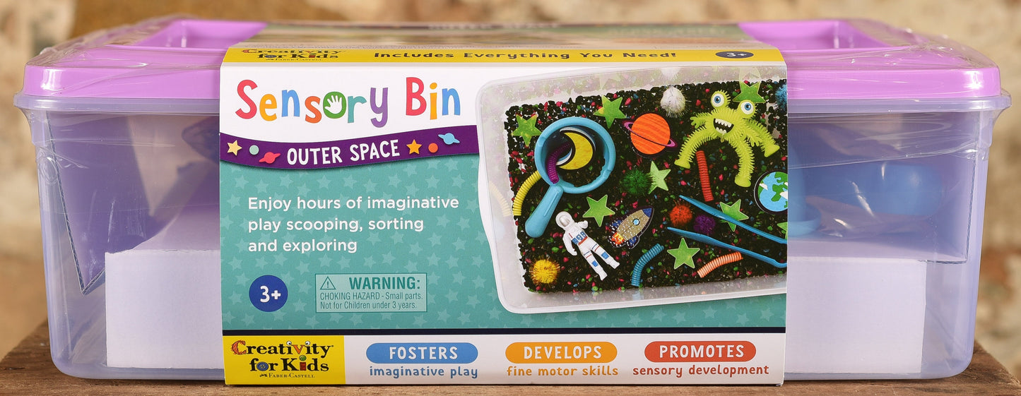  Sensory Bin - Outer Space