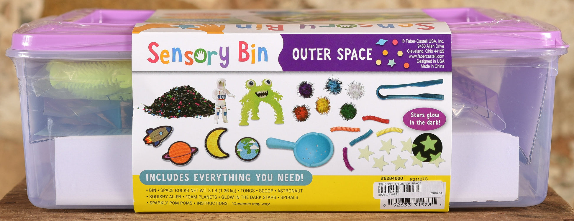  Sensory Bin - Outer Space