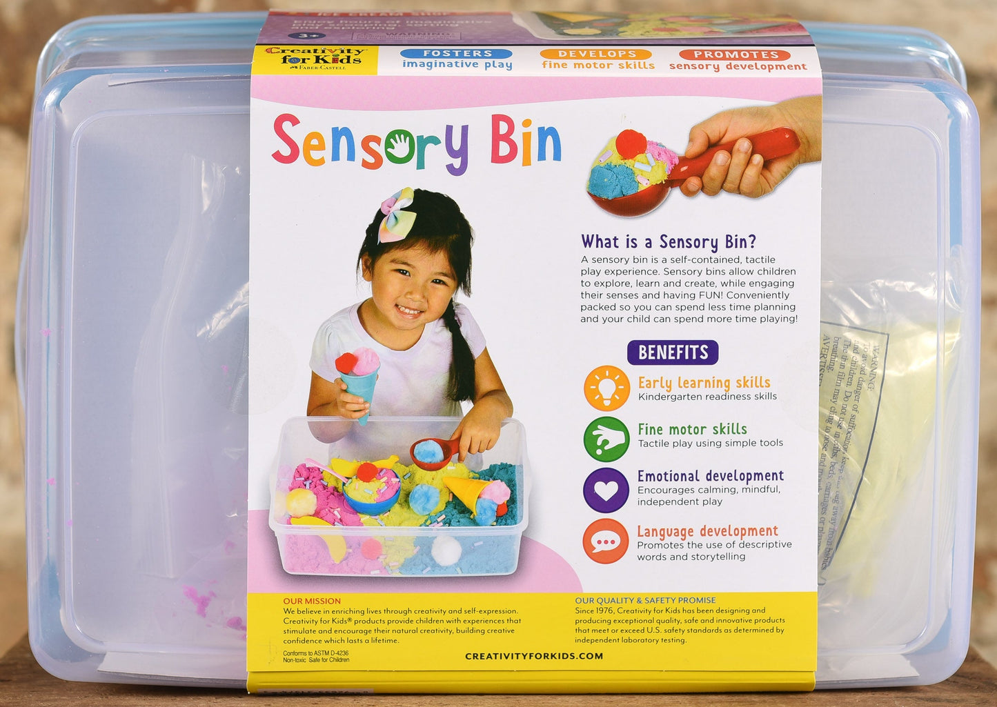  Sensory Bin - Ice Cream Shop