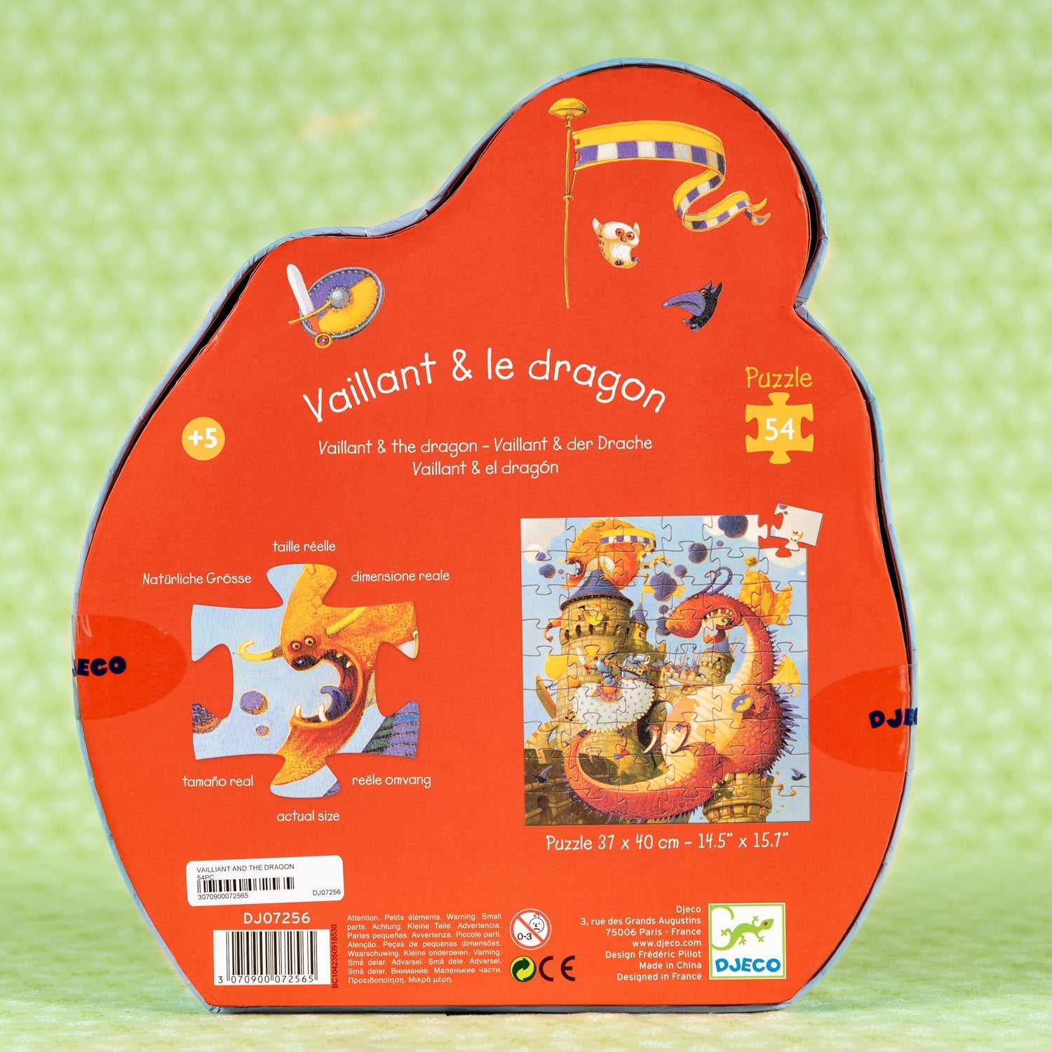  Vaillant And The Dragon 54 Piece Puzzle