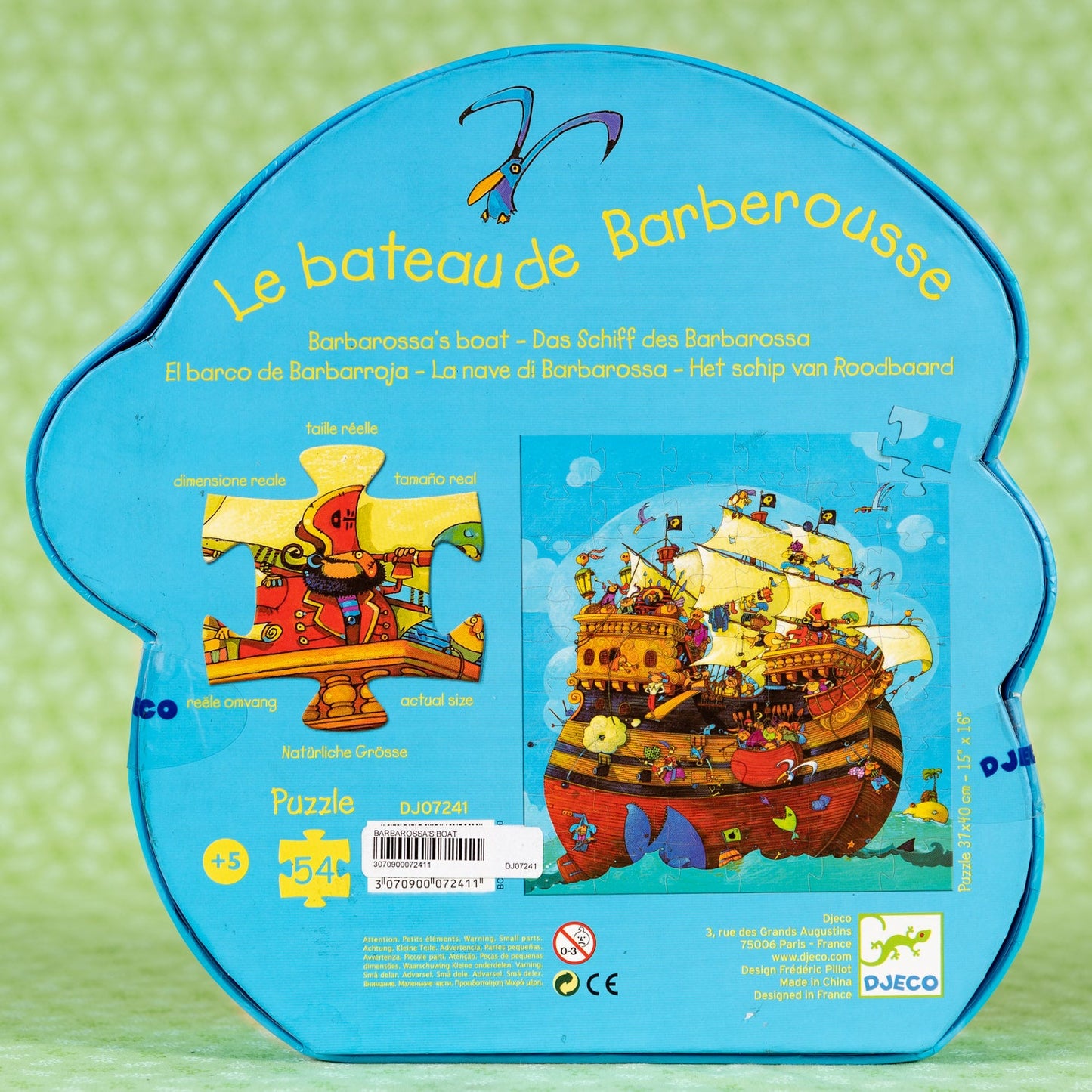  Barbarossa's Boat 54 Piece Puzzle