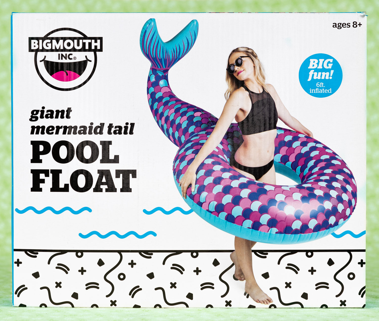  Pool Float Mermaid Tail