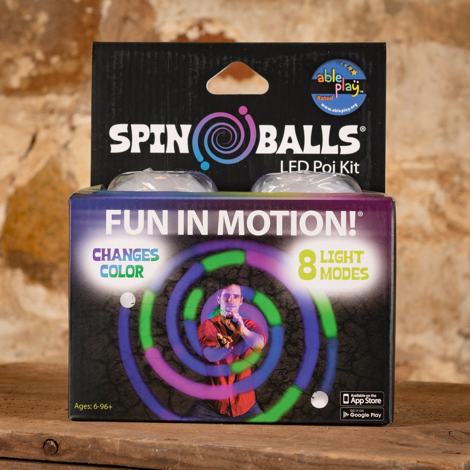  Spin Balls - LED Poi
