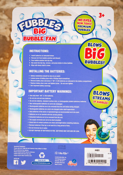  Fubbles Big Bubble Fan