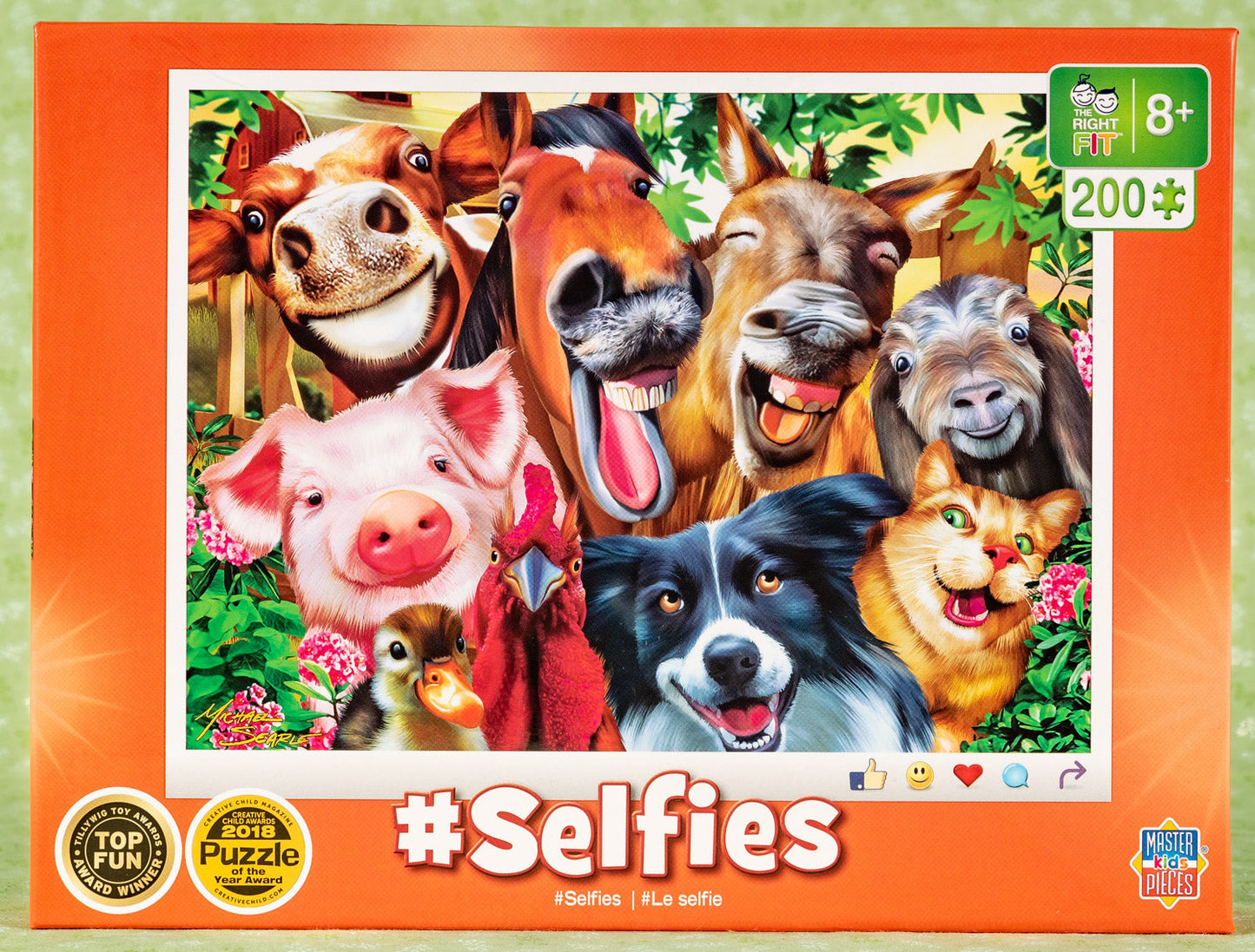  Barnyard Besties Selfies 200 Piece Puzzle