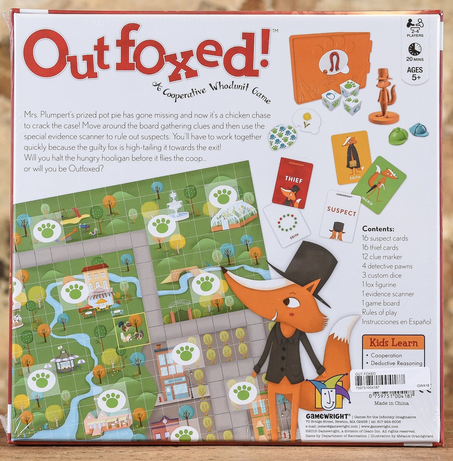  Outfoxed - A Cooperative Whodunit Game