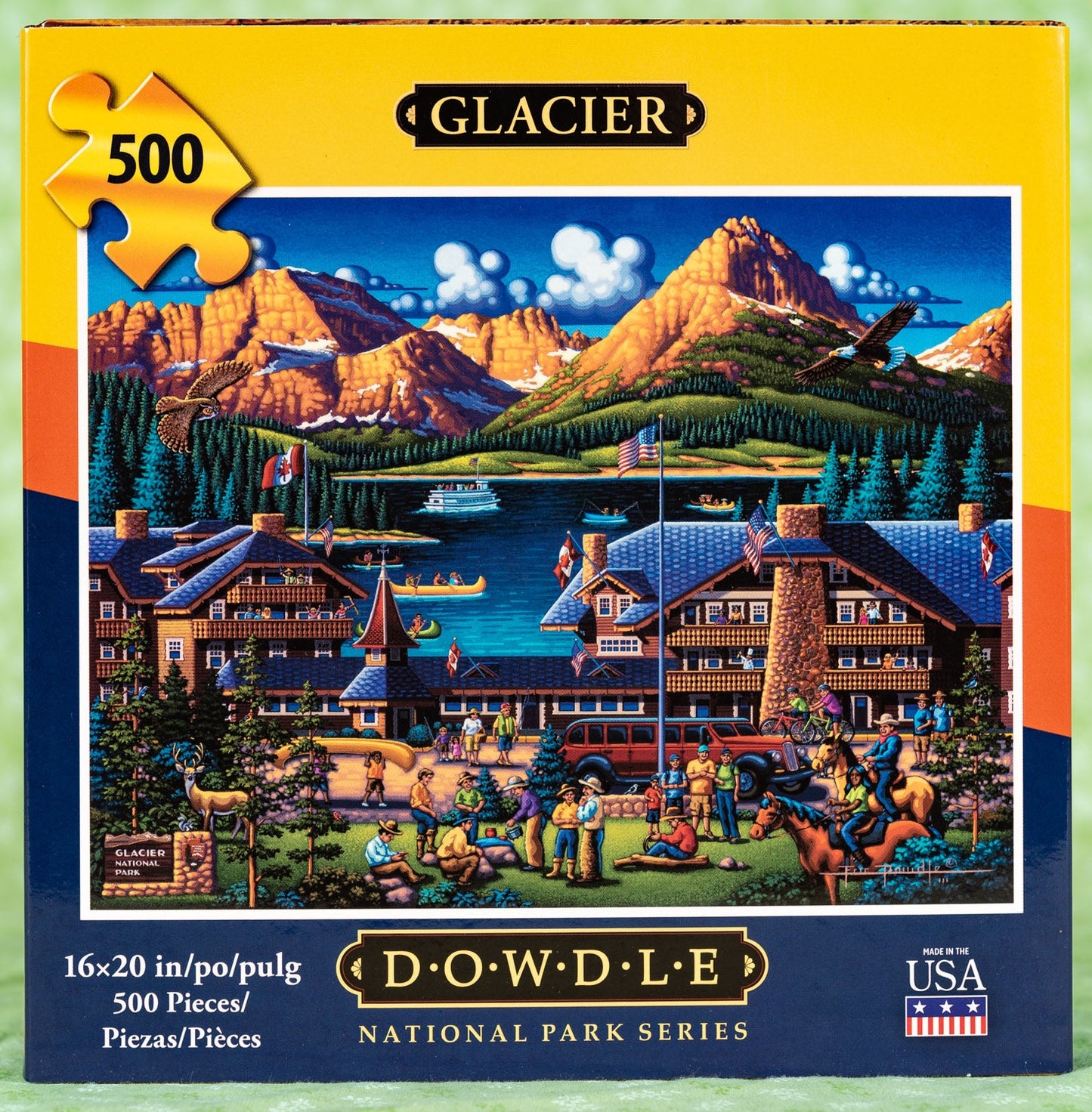  Glacier 500 Piece Puzzle