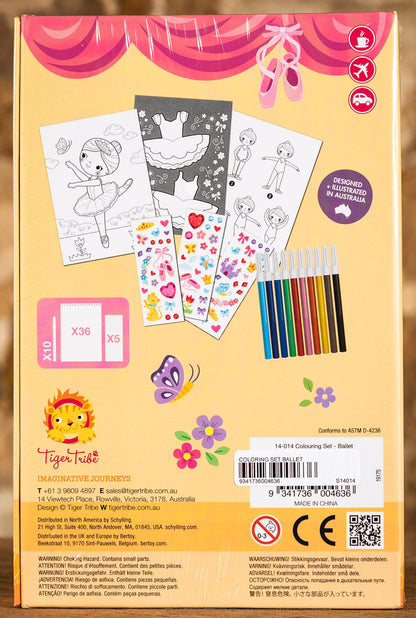  Ballet Colouring Set