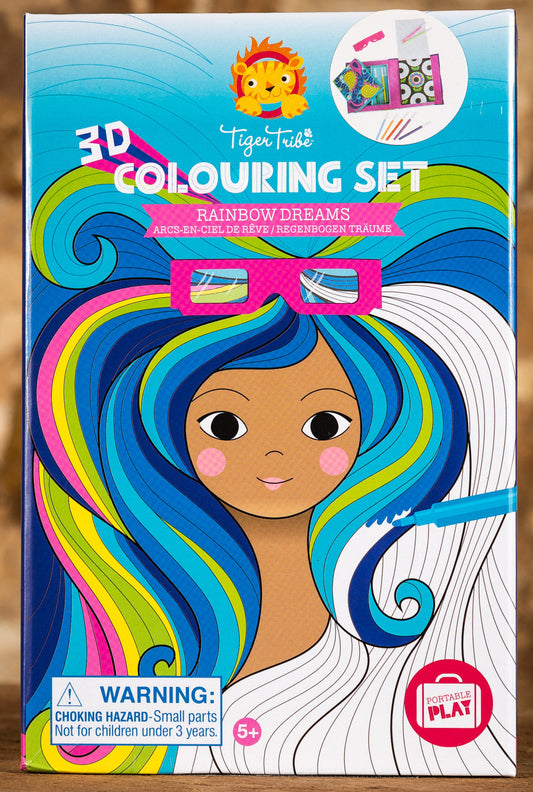  3D Colouring Set - Rainbow Dreams