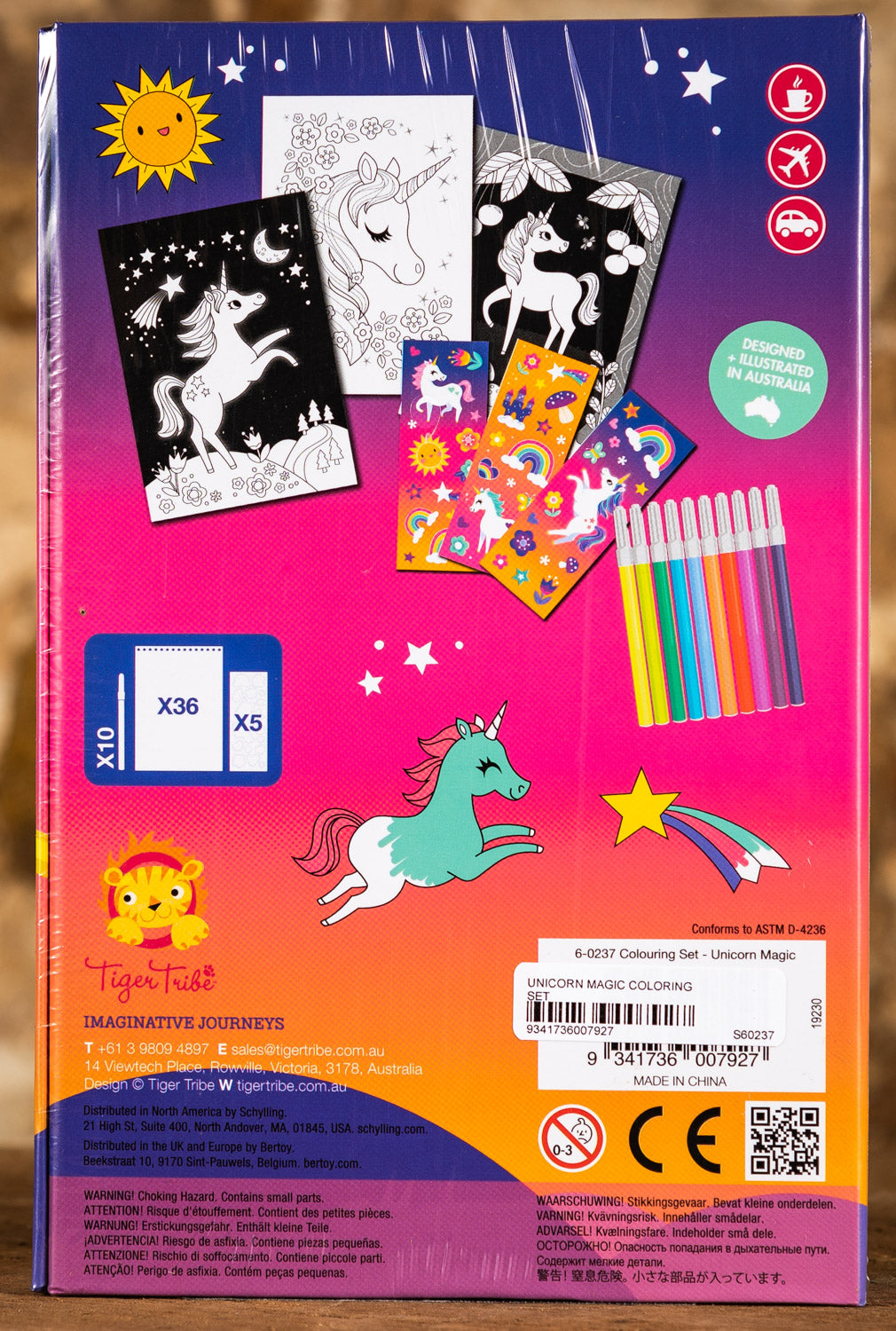  Unicorn Magic Colouring Set