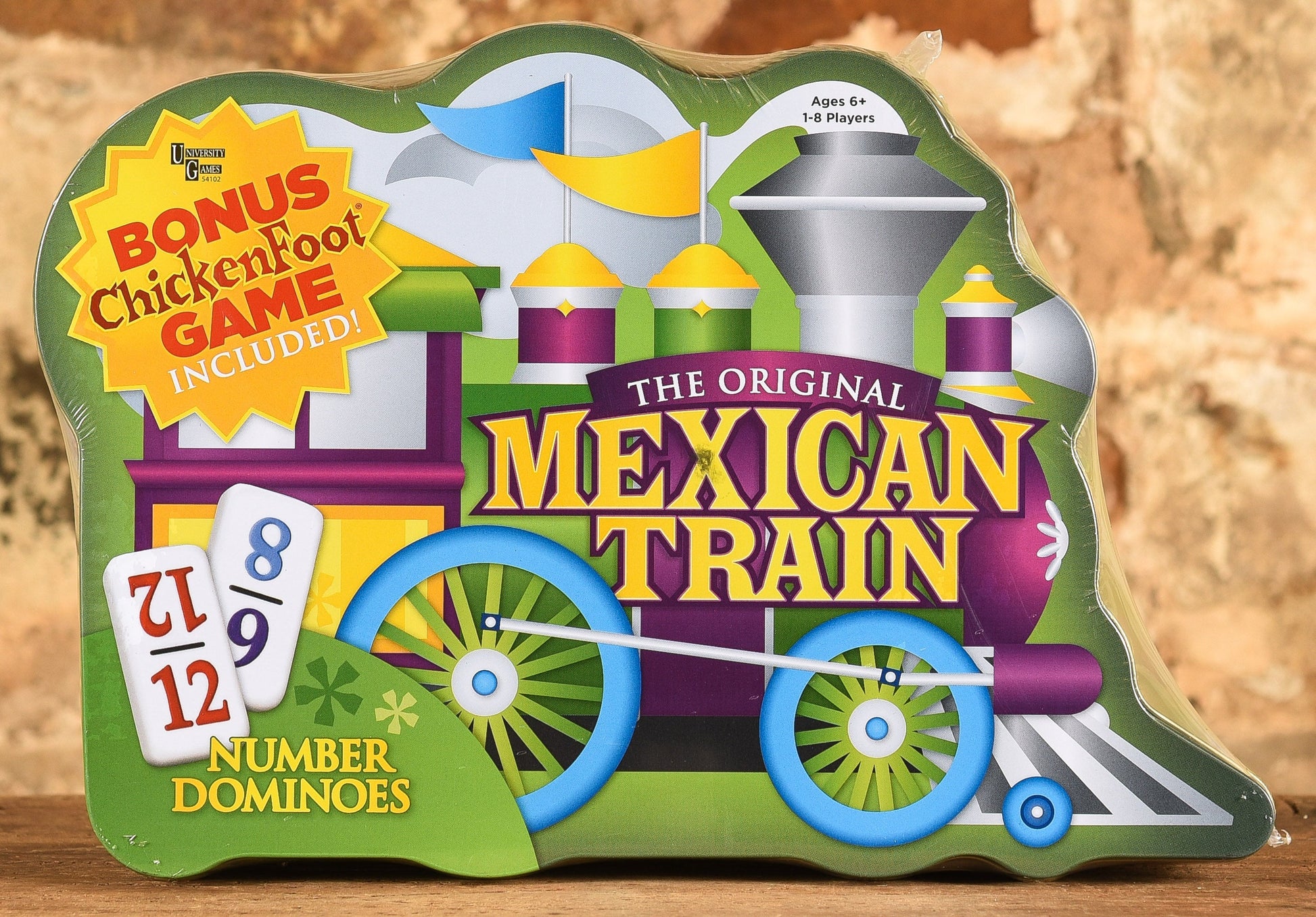  Mexican Train And Chicken Foot - Deluxe Number Set - Domino Game