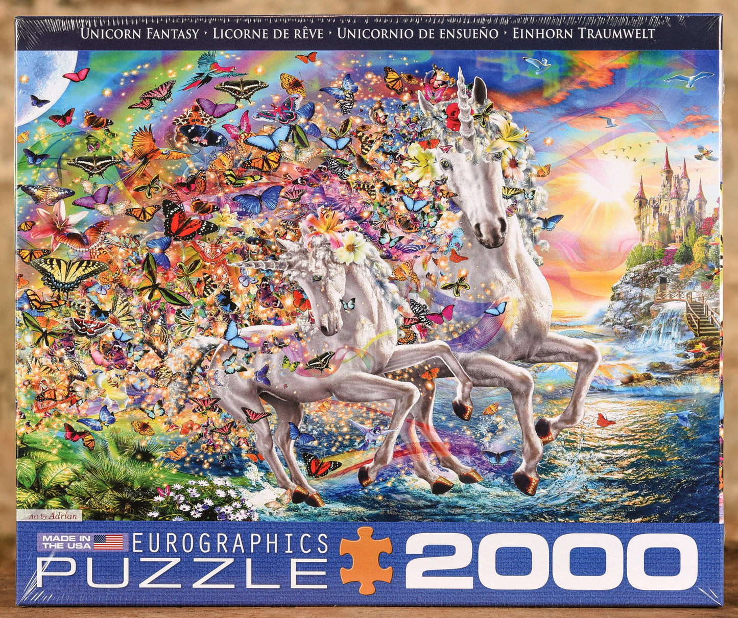  Unicorn Fantasy 2000 Piece Puzzle