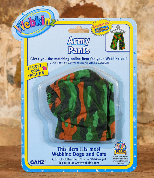  Webkinz - Army Pants