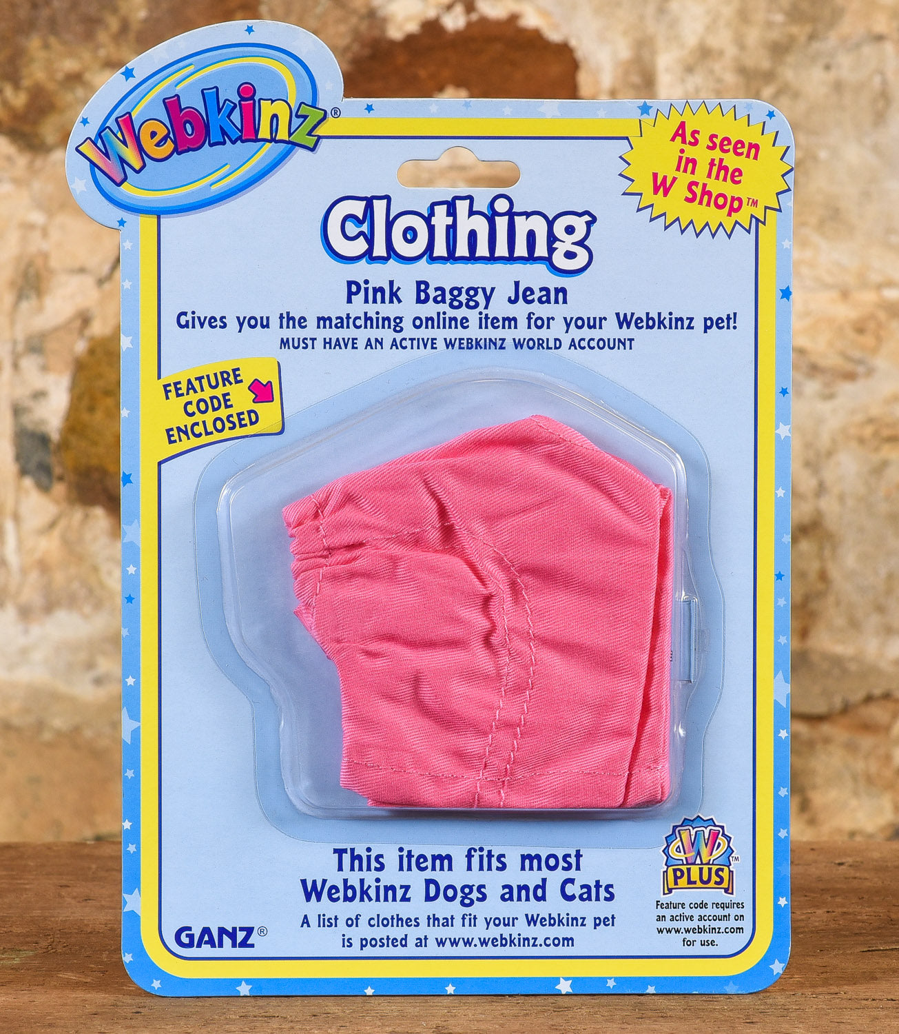  Webkinz - Pink Baggy Jean