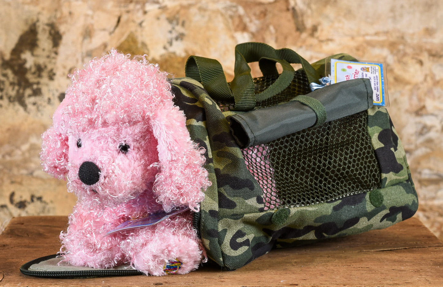  Webkinz - Camo Green Carrier