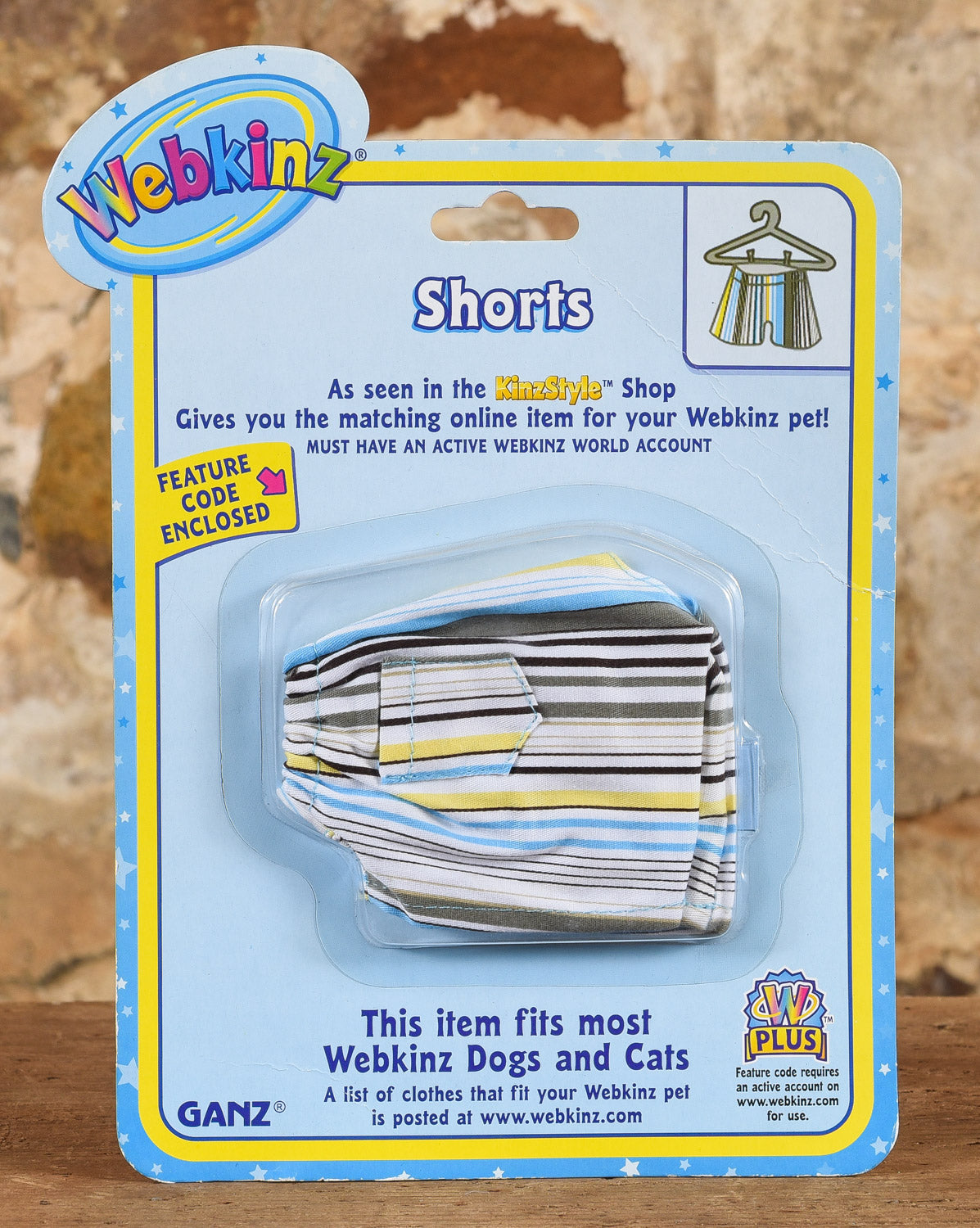  Webkinz - Shorts (Striped)