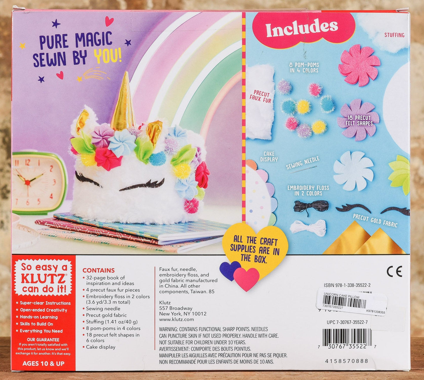  Sew Your Own Unicorn Cake Pillow
