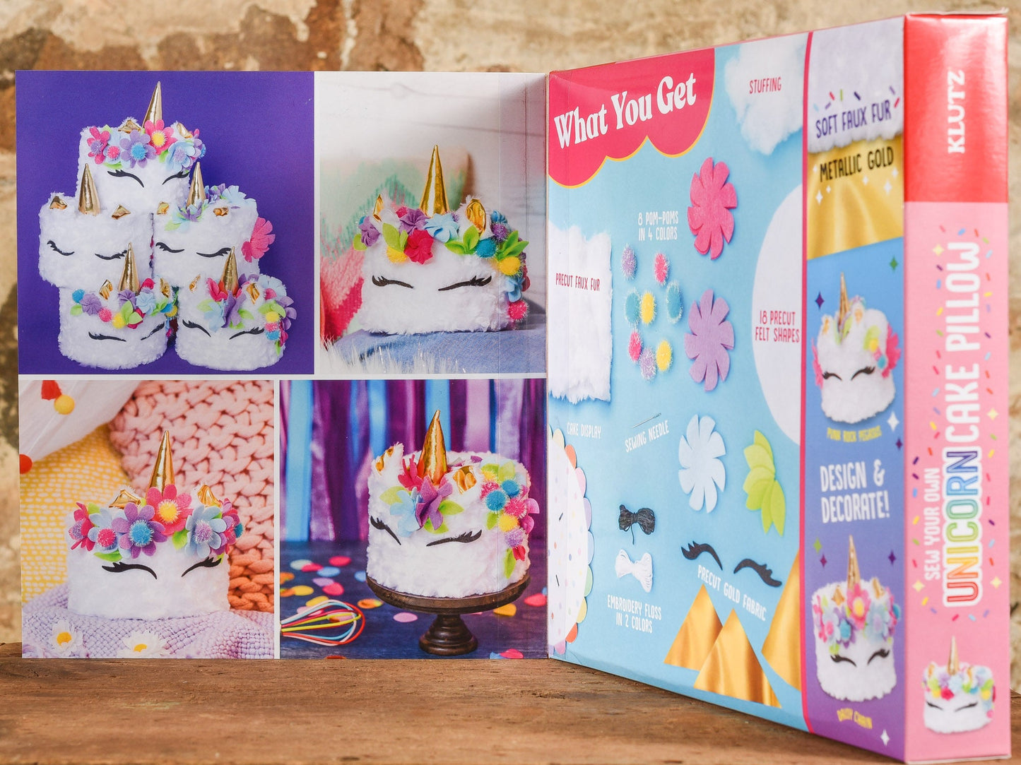  Sew Your Own Unicorn Cake Pillow