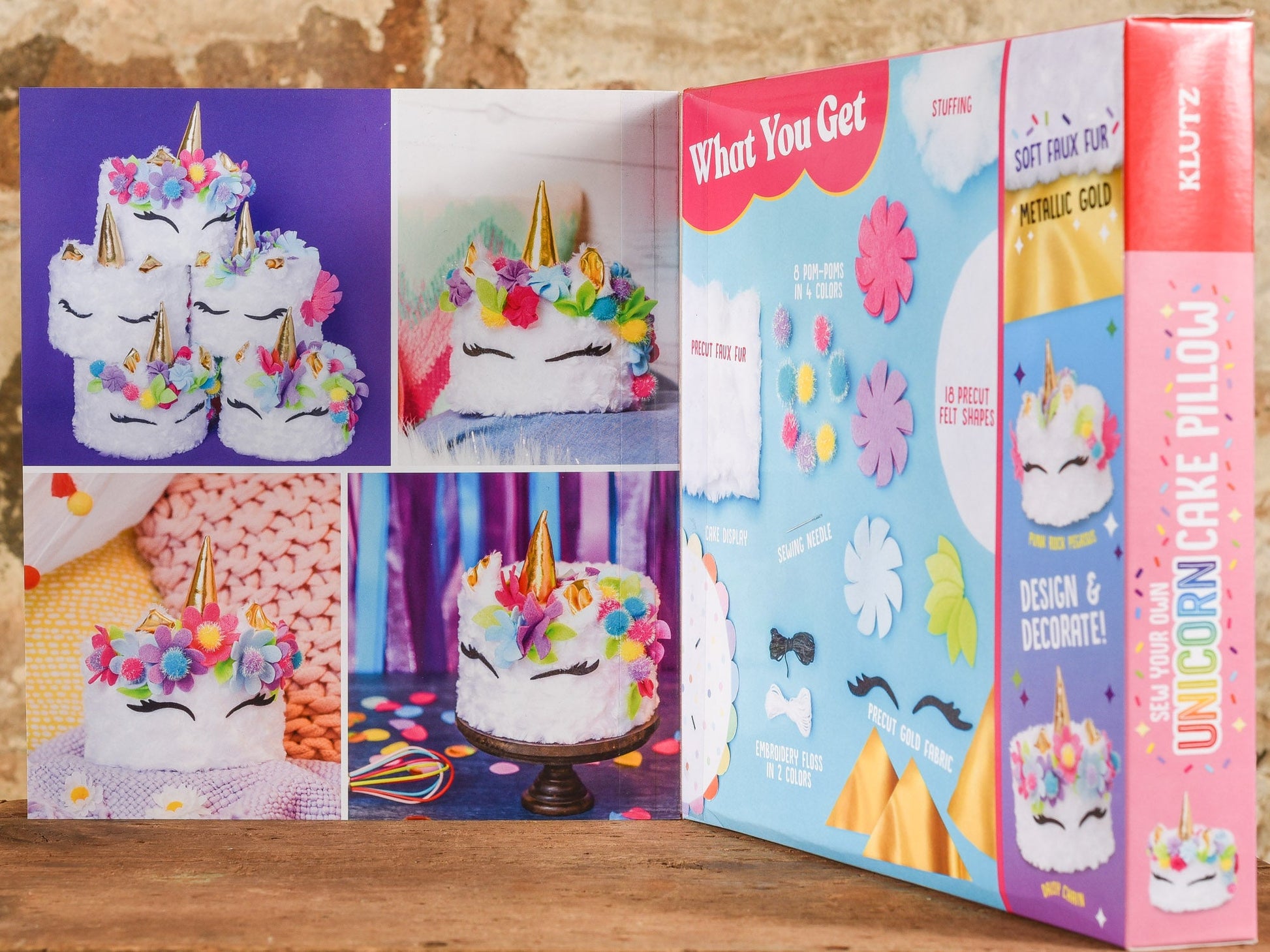  Sew Your Own Unicorn Cake Pillow