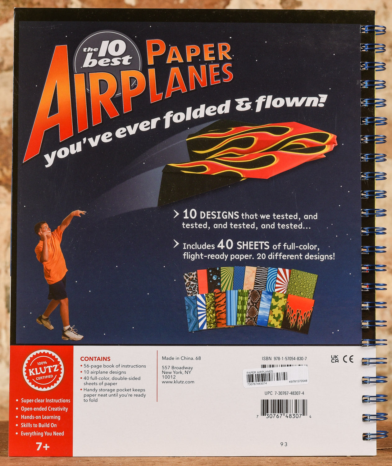  Klutz Book Of Paper Airplanes