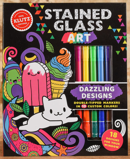  Color-in Stained Glass
