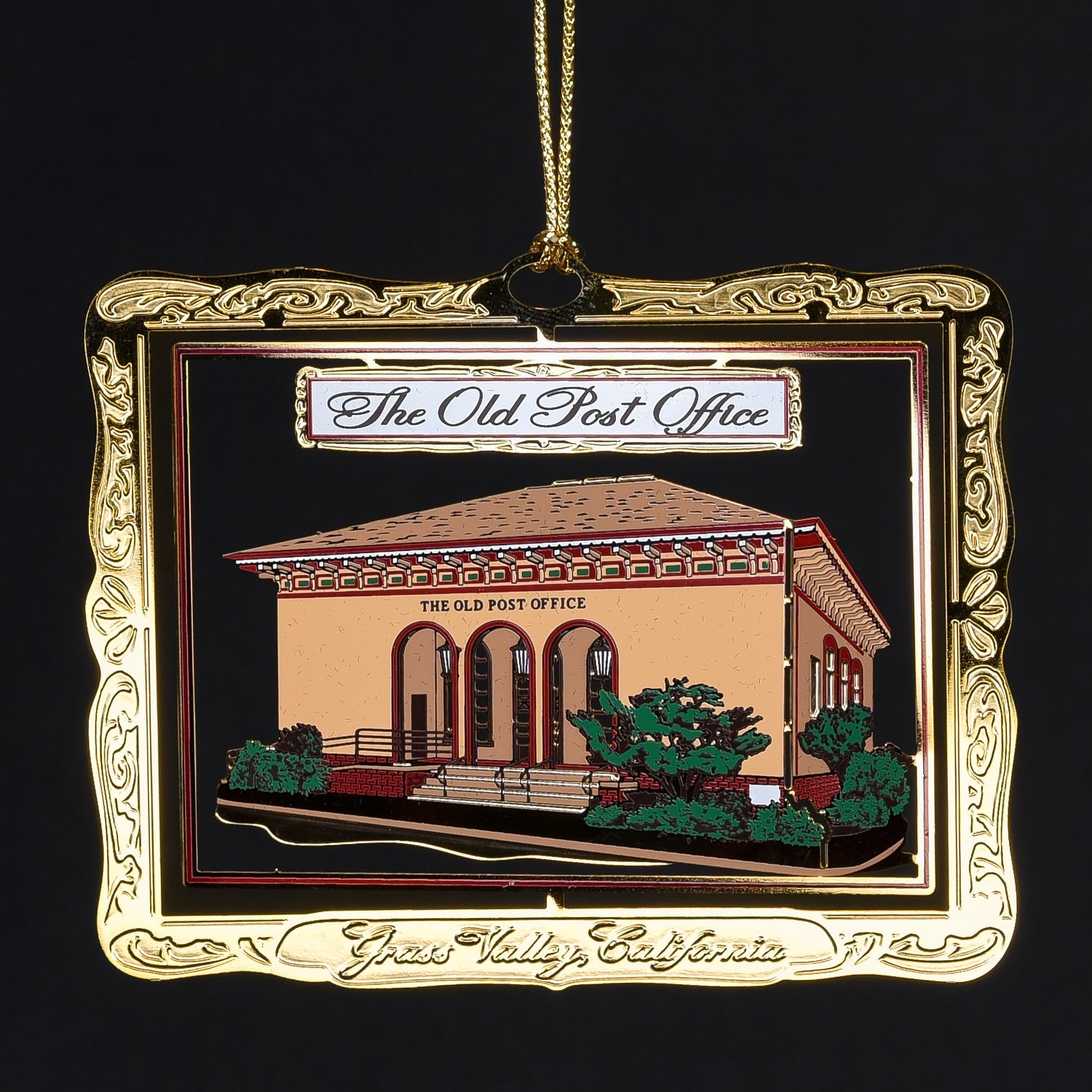  Downtown Grass Valley Ornament - The Old Post Office (2007)