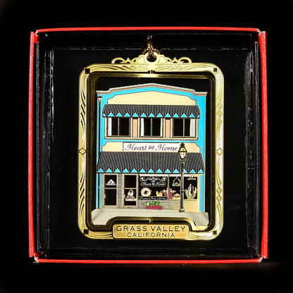  Downtown Grass Valley Ornament - Heart & Home (2019)
