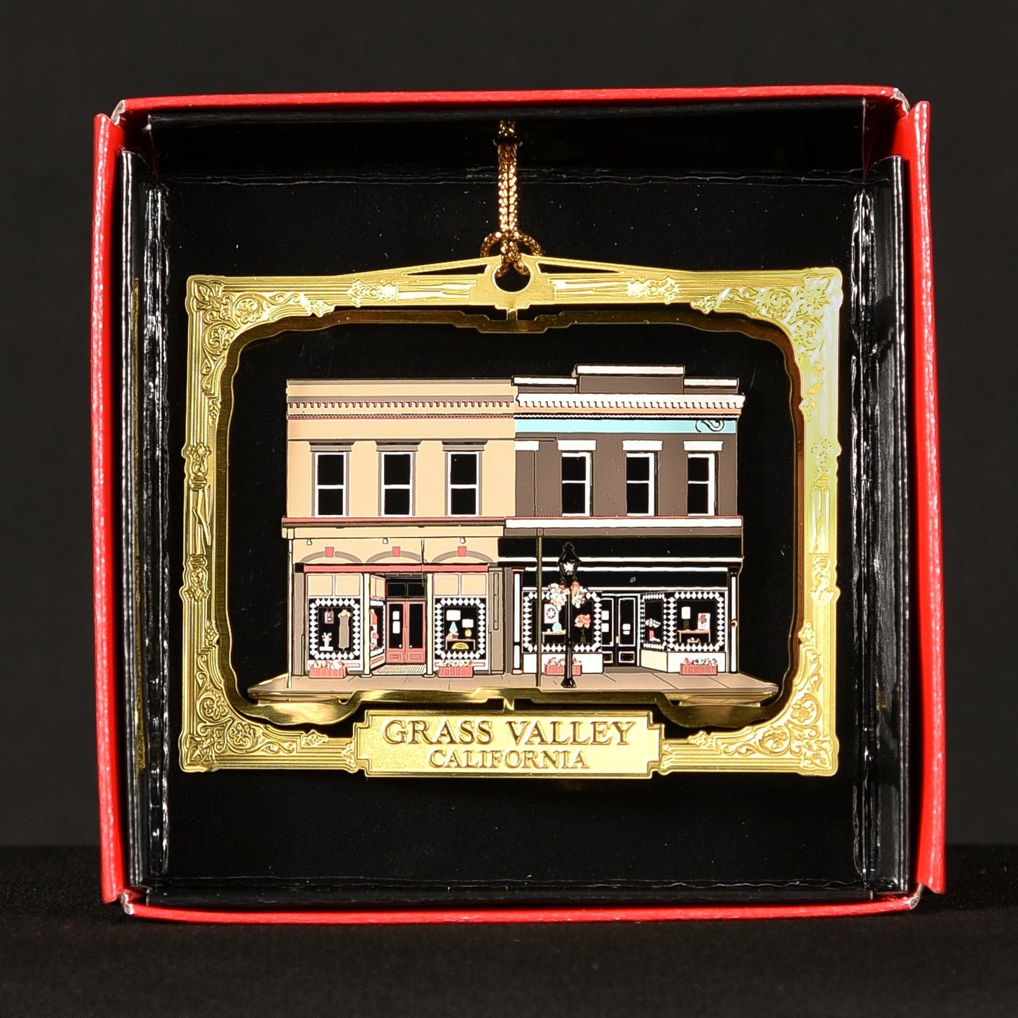  Downtown Grass Valley Ornament - Yuba Blue (2020)