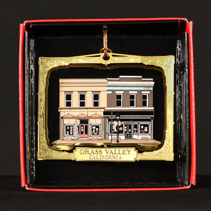  Downtown Grass Valley Ornament - Yuba Blue (2020)