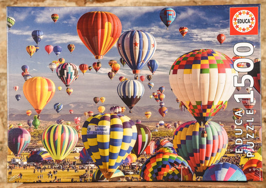  Hot Air Balloons 1500 Piece Puzzle