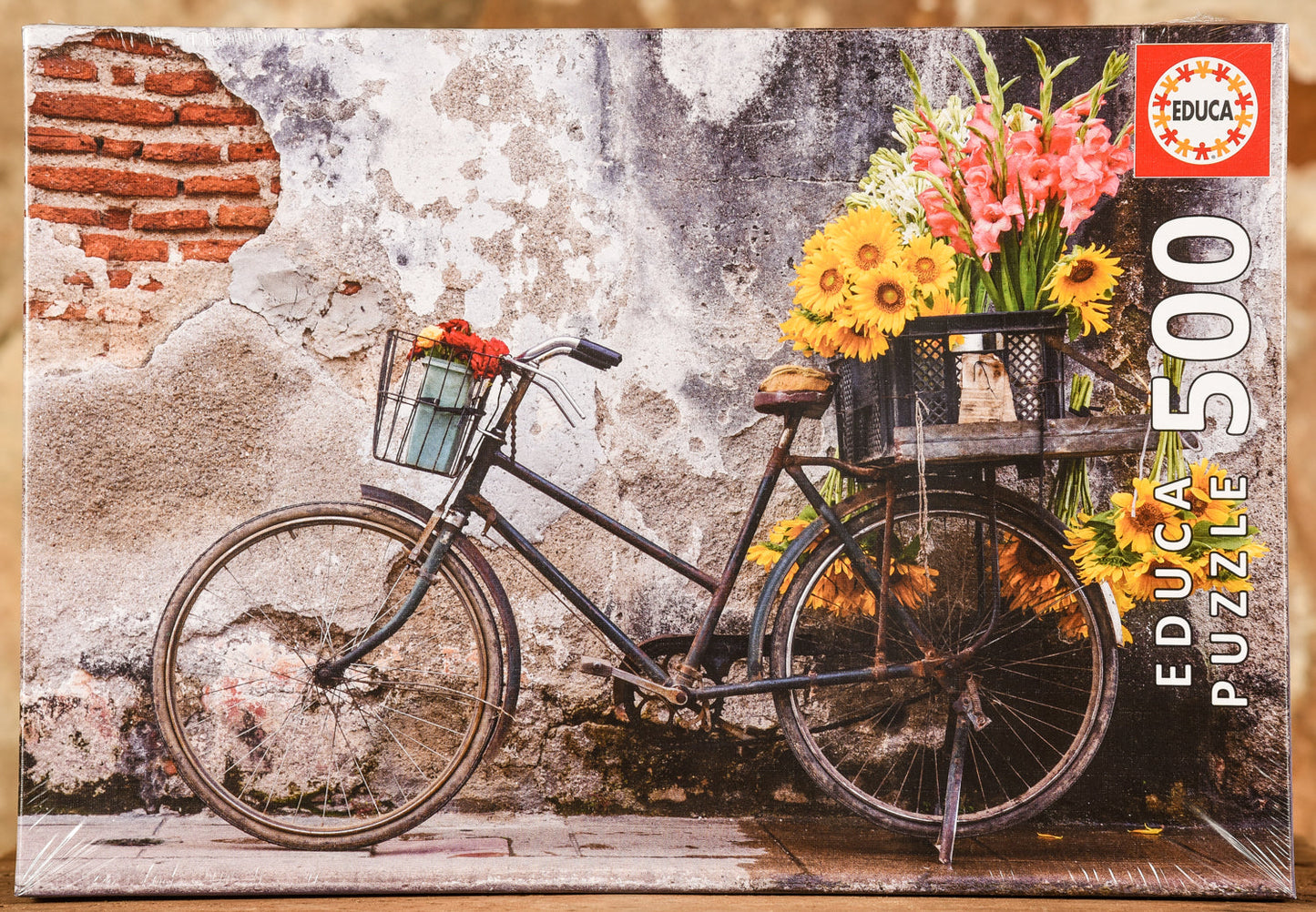  Bicycle With Flowers 500 Piece Puzzle