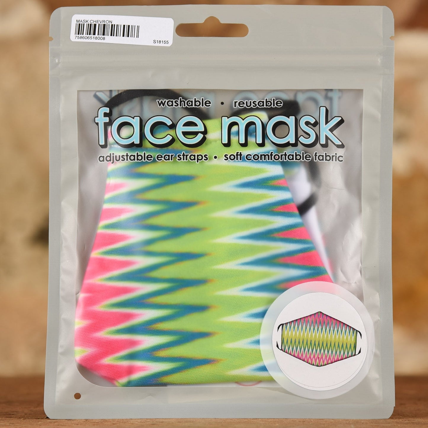  Chevron Mask- Adult Size