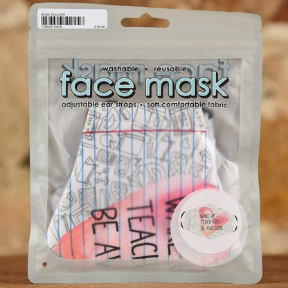  Wake Up Teach Kids Mask- Adult Size