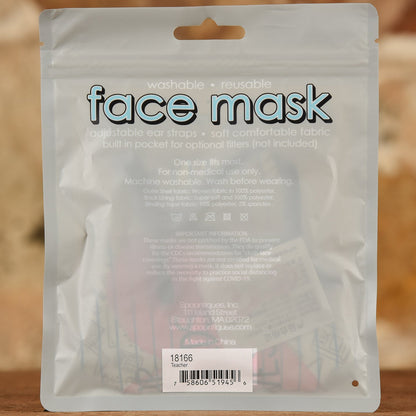  Wake Up Teach Kids Mask- Adult Size