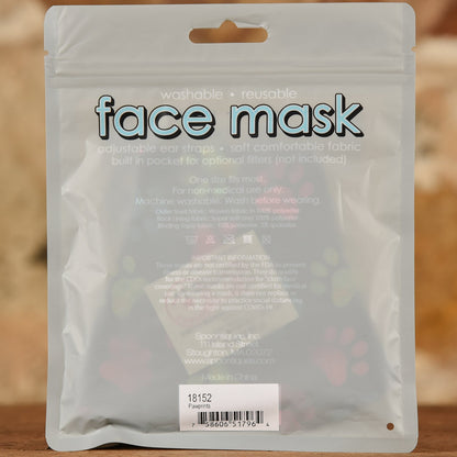  Pawprints Mask- Adult Size