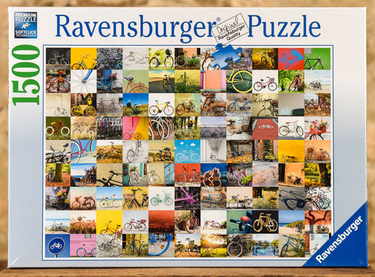  99 Bicycles 1500 Piece Puzzle