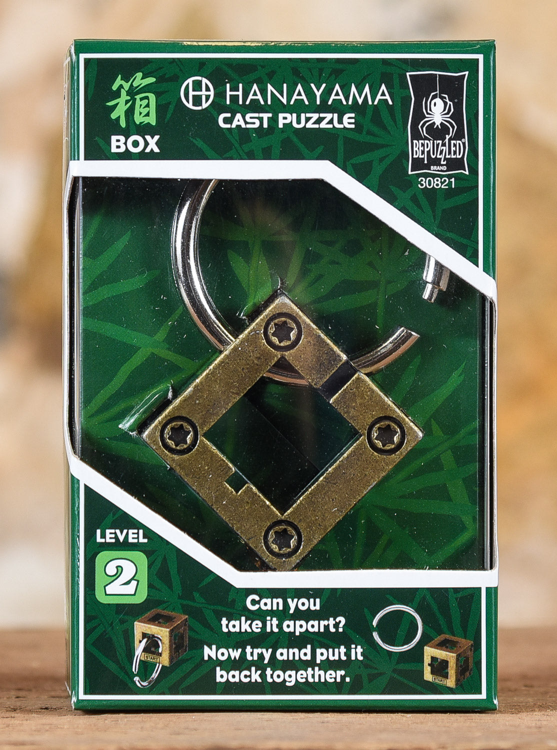 Hanayama Cast Puzzle - Level 2 - Box