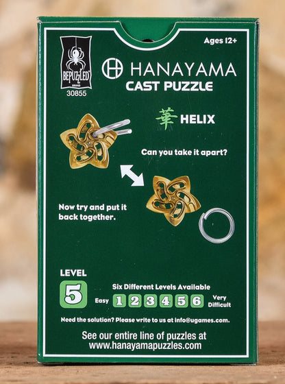  Hanayama Cast Puzzle - Level 5 - Helix