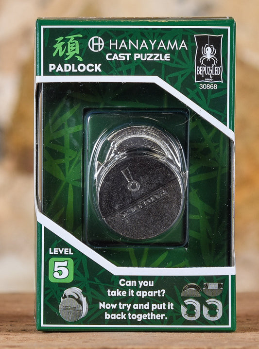  Hanayama Cast Puzzle - Level 5 - Padlock