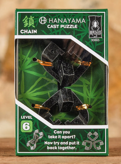  Hanayama Cast Puzzle - Level 6 - Chain