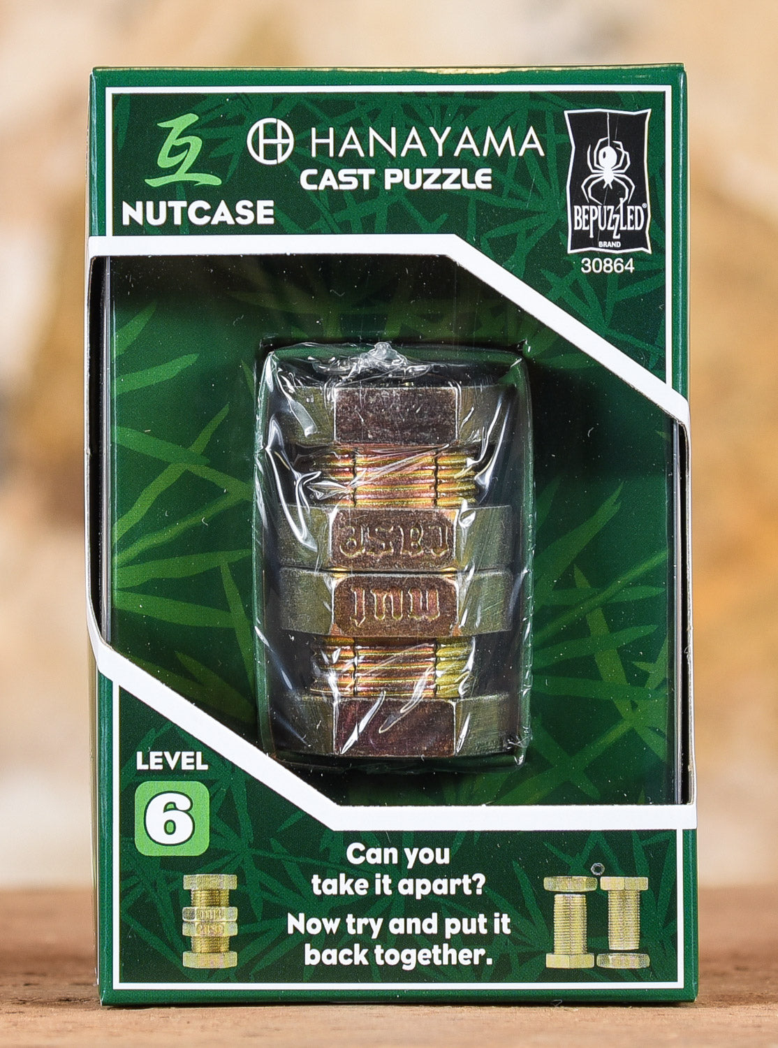  Hanayama Cast Puzzle - Level 6 - Nutcase