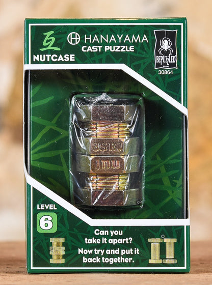  Hanayama Cast Puzzle - Level 6 - Nutcase