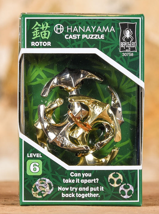  Hanayama Cast Puzzle - Level 6 - Rotor