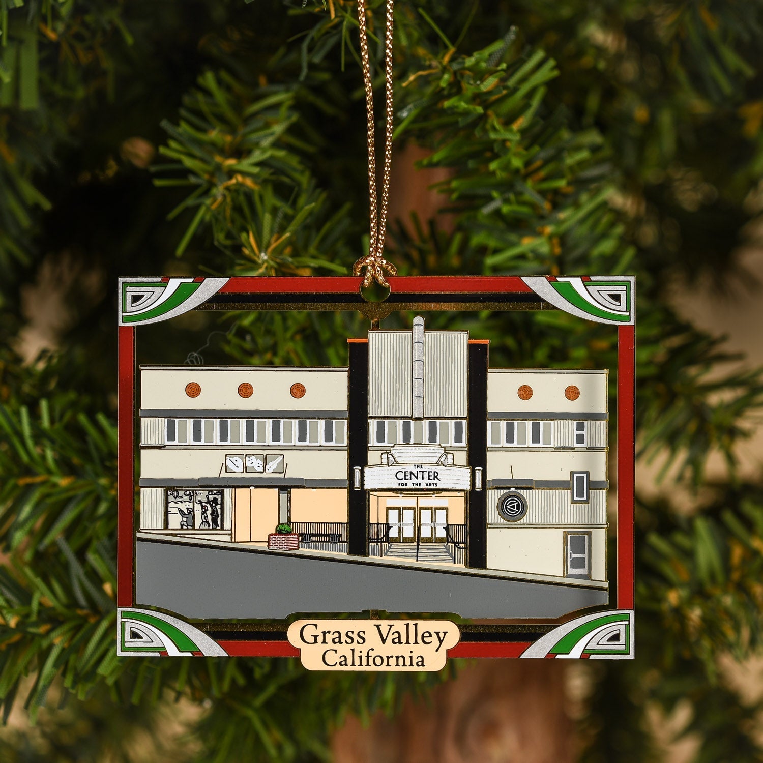  Downtown Grass Valley Ornament - The Center For The Arts (2021)