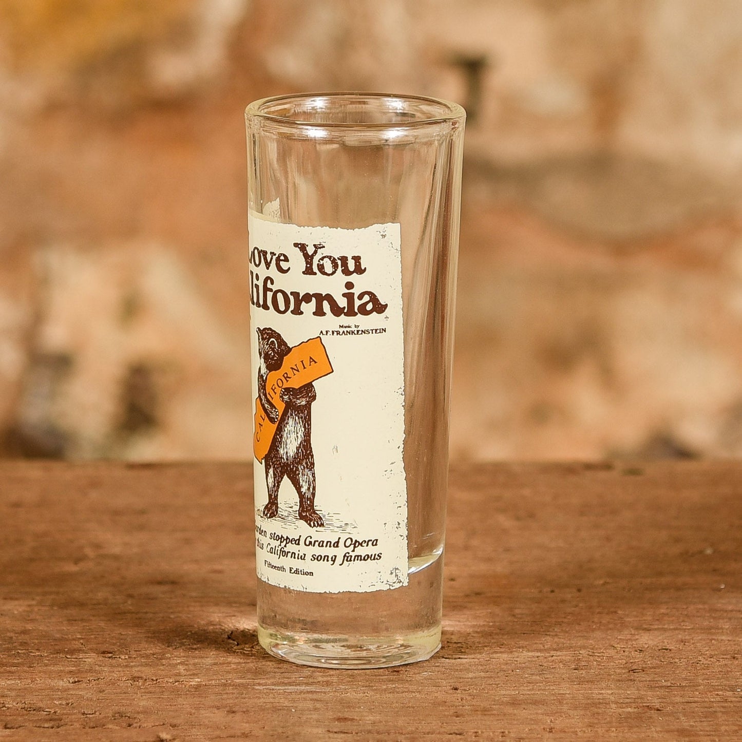  Glass Shooter - California Bear Hug