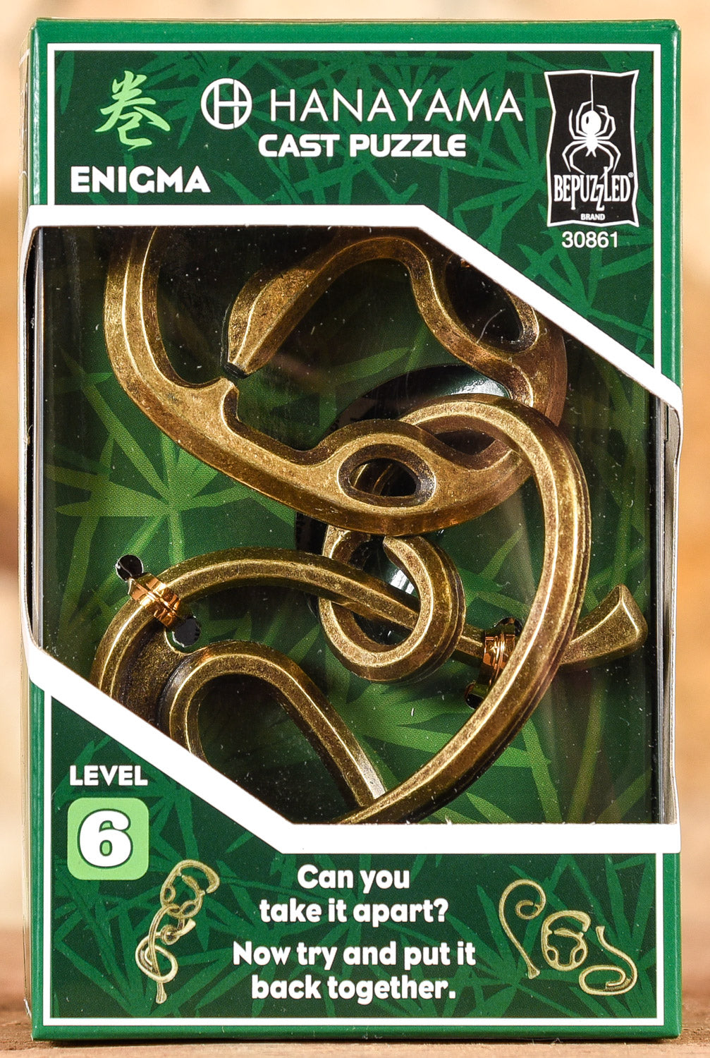  Hanayama Cast Puzzle - Level 6 - Enigma